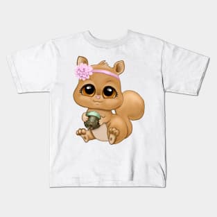 Baby Squirrel Kids T-Shirt